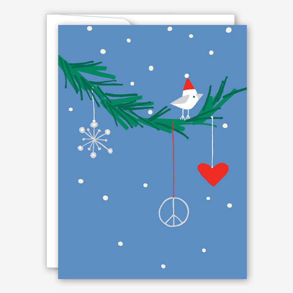 Great Arrow Christmas Card: Little Bird on Branch