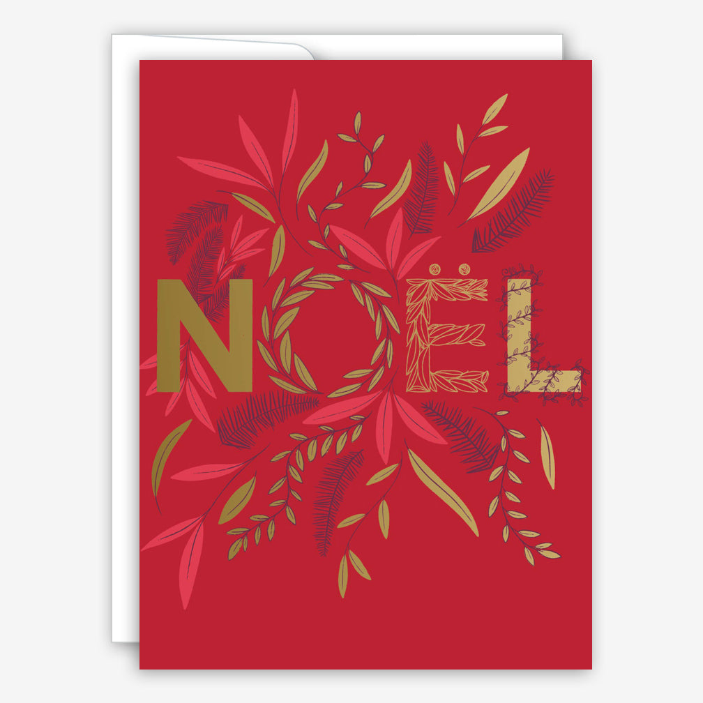 Great Arrow Christmas Card: Noel With Metallic Detail