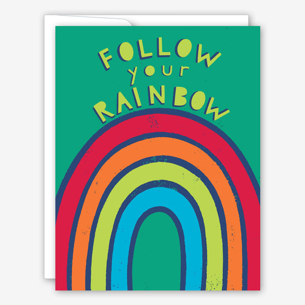 Great Arrow Encouragement Card: Follow Your Rainbow