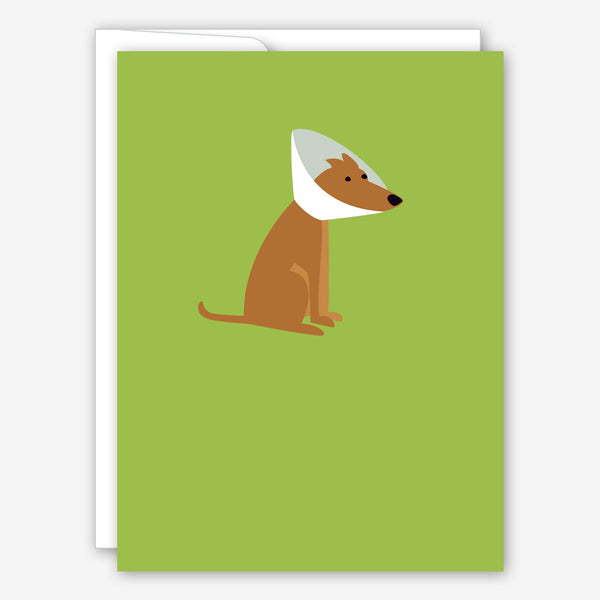 Great Arrow Get Well Card: Cone of Shame