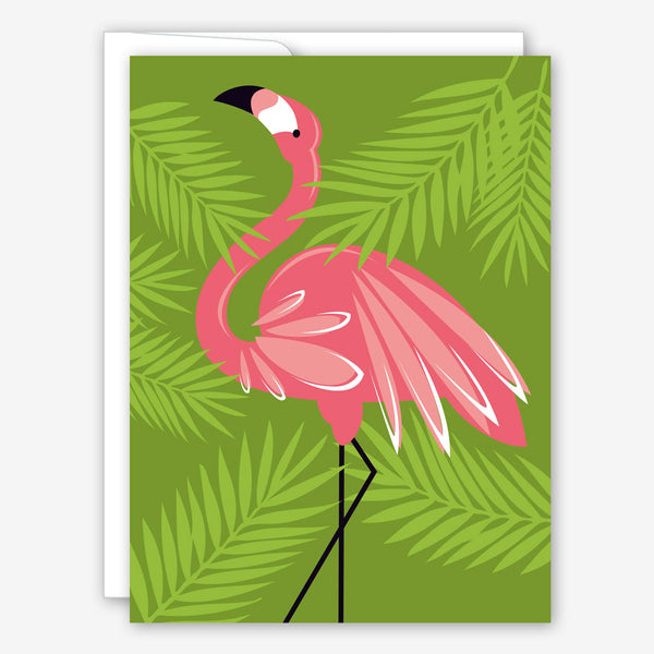 Great Arrow Get Well Card: Pink Flamingo