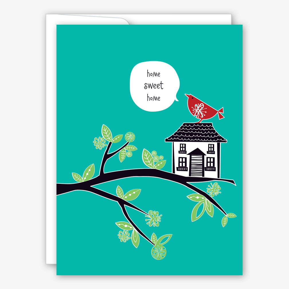 Great Arrow New Home Card: Sweet Home Birdhouse