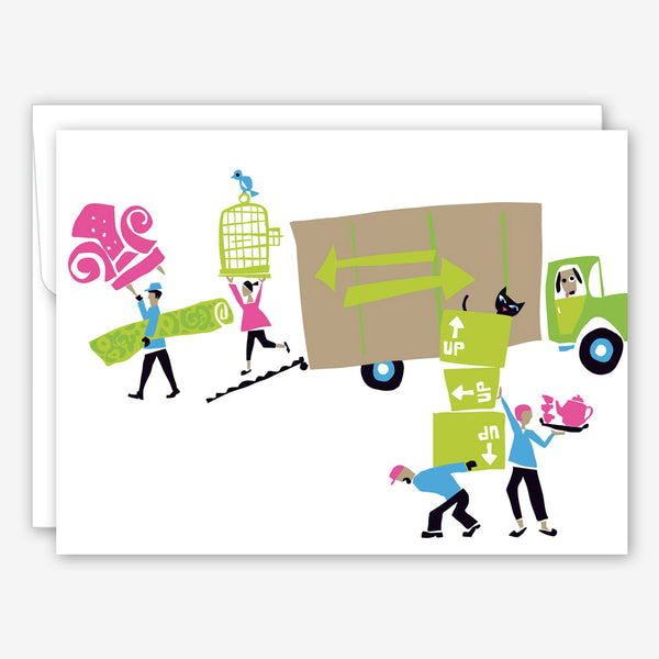 Great Arrow New Home Card: Moving Van