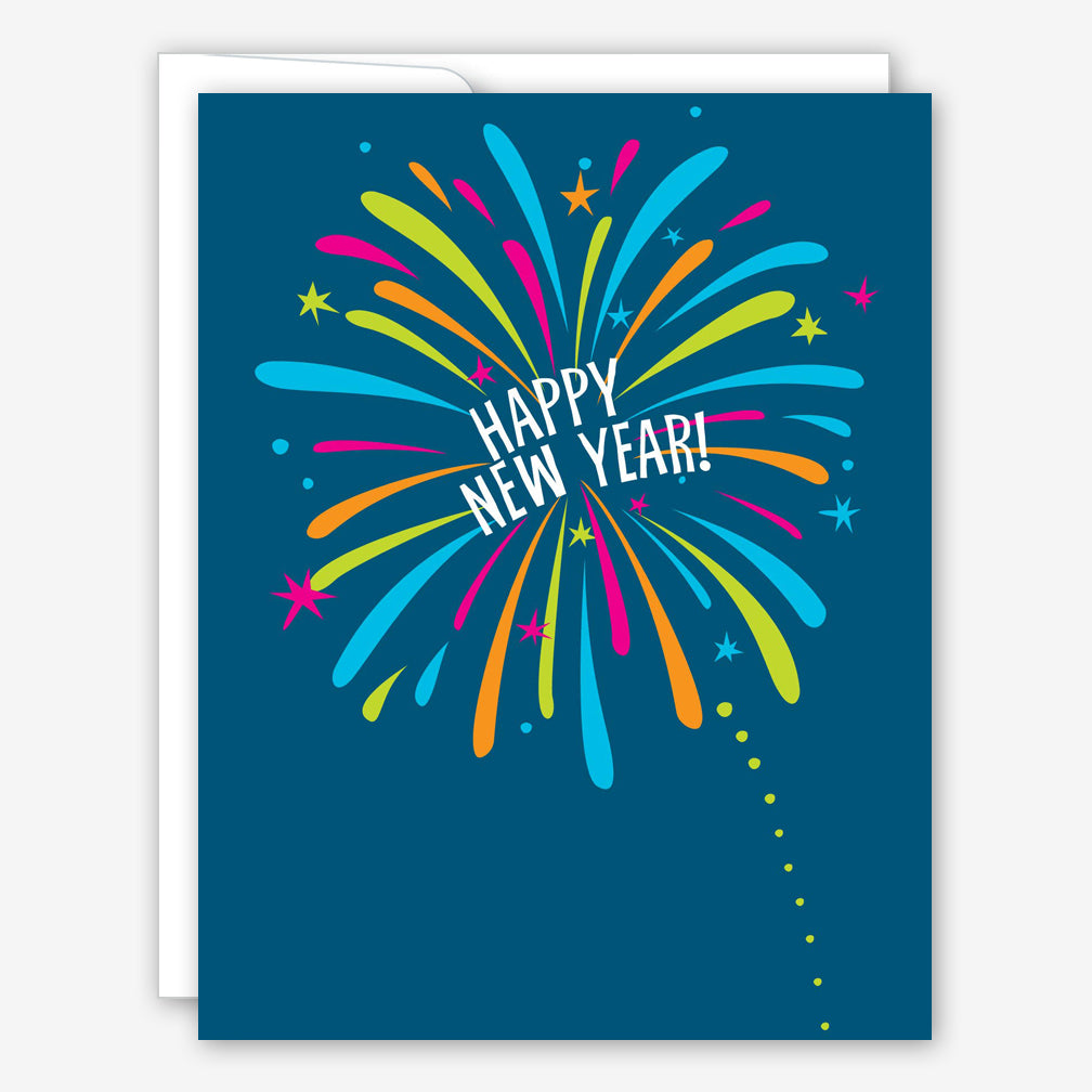 Great Arrow New Year’s Card: Fireworks