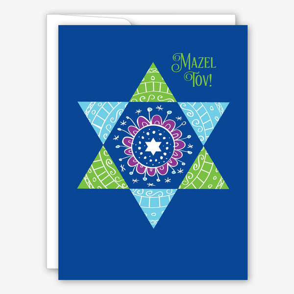 Great Arrow Passover Card: Mazel Tov Magen David
