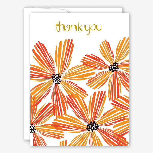 Great Arrow Thank You Card: Layered Daisies
