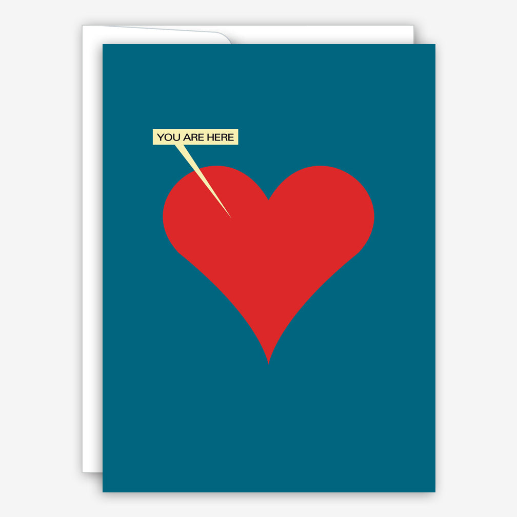 Great Arrow Valentine’s Day Card: You Are In My Heart