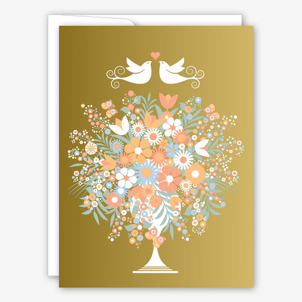 Great Arrow Wedding Card: Splendid Bouquet
