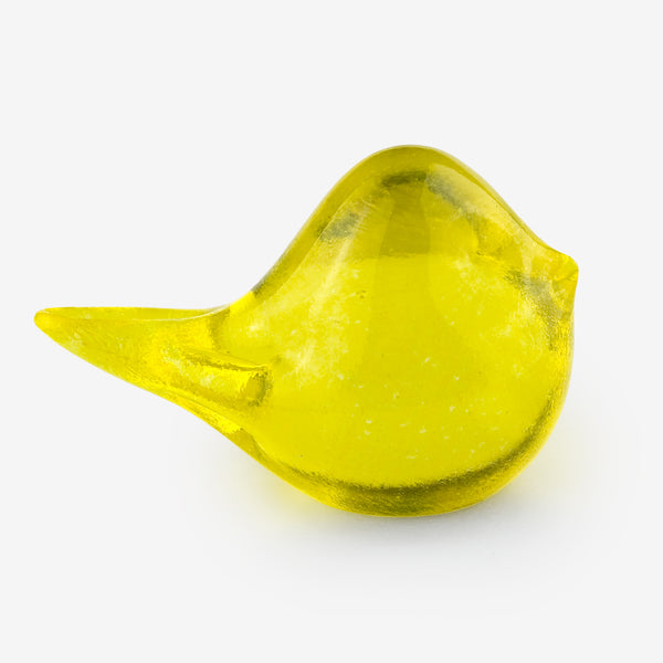 Henrietta Glass: Little Birds: Yellow