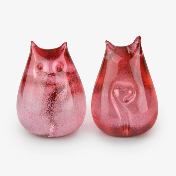 Henrietta Glass: Love Cats: Peach Melba