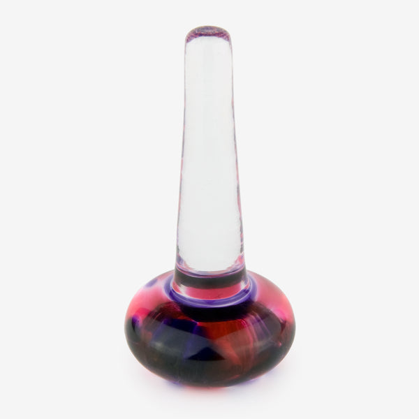 Henrietta Glass: Ring Holder: Plum Duff