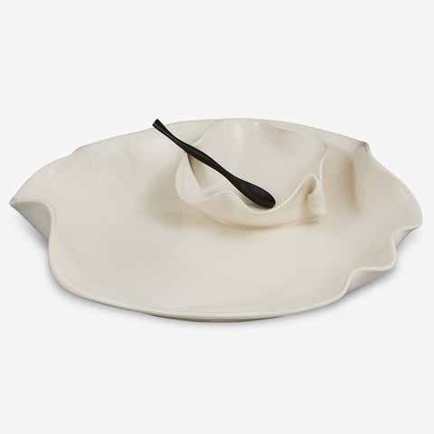 Hilborn Pottery Medley Sable Guacamole Bowl — Hillyer House