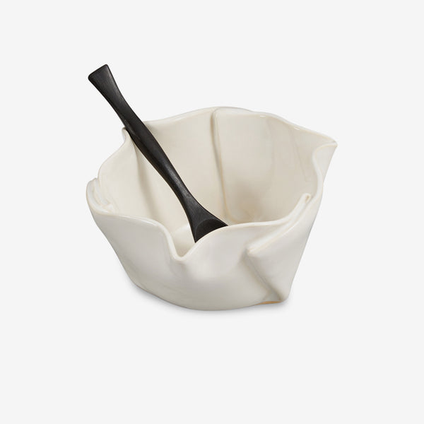 Hilborn Pottery Design: Multi Purpose Dish: Simply White