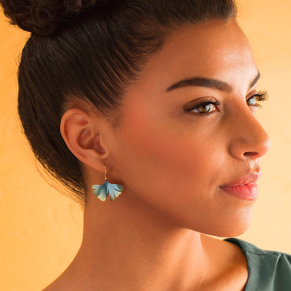Holly Yashi: Ginkgo Earrings