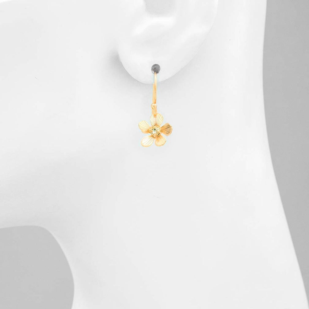 Holly Yashi: Plumeria Petite Drop Earrings
