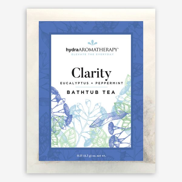 hydraAROMATHERAPY: Bathtub Tea: Clarity