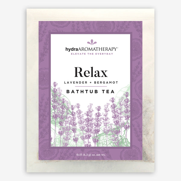 hydraAROMATHERAPY: Bathtub Tea: Relax