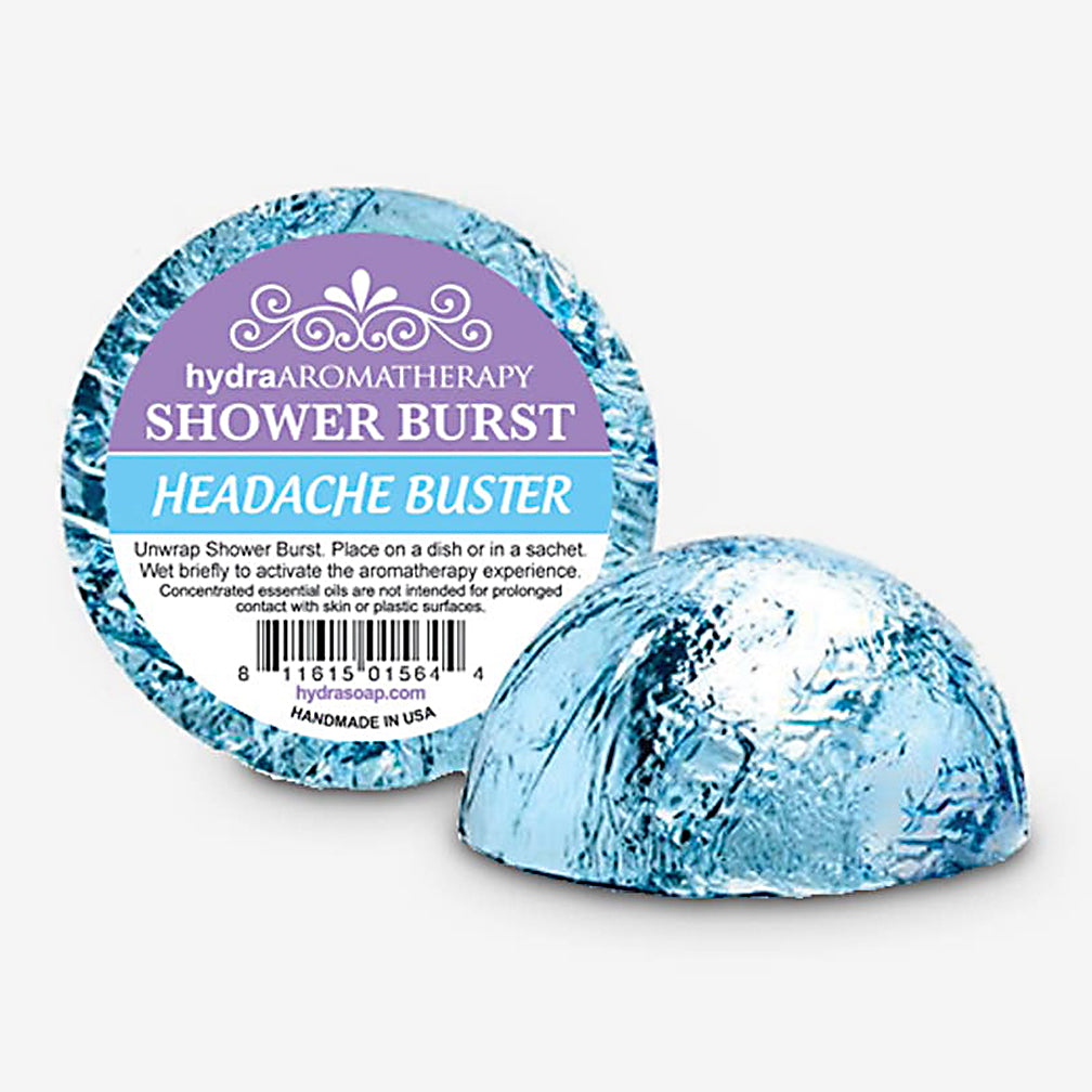 hydraAROMATHERAPY: Shower Burst: Headache Buster