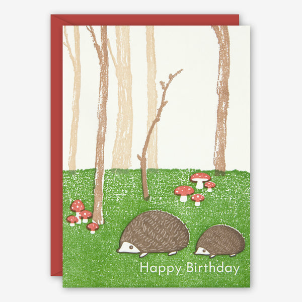 Ilee Papergoods: Birthday Card: Forest