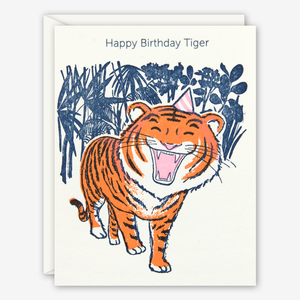 Ilee Papergoods: Birthday Card: Tiger