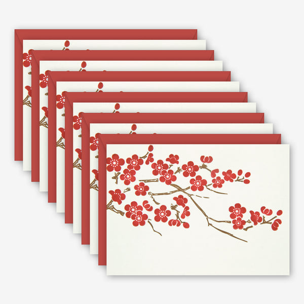 Ilee Papergoods: Everyday Card Six Pack: Cherry Blossom