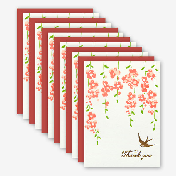 Ilee Papergoods: Everyday Card Six Pack: Vine and Bird