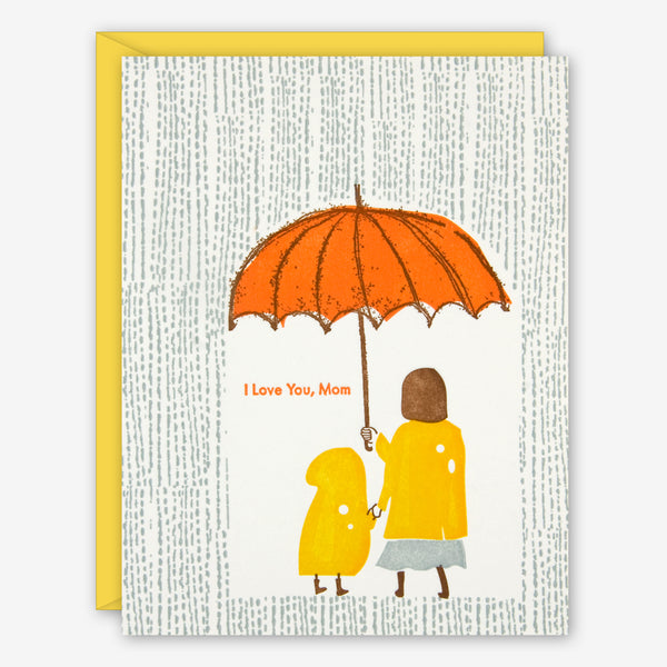 Ilee Papergoods: Mother’s Day Card: Rain, I Love You, Mom