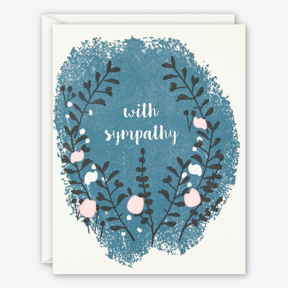 Ilee Papergoods: Sympathy Card: Night Garden