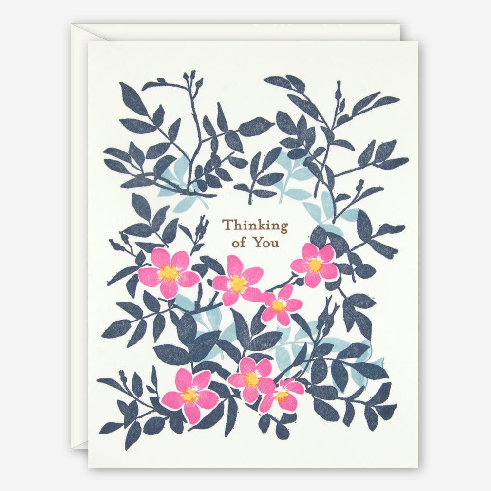 Ilee Papergoods: Thinking of You/Sympathy Card: Roses