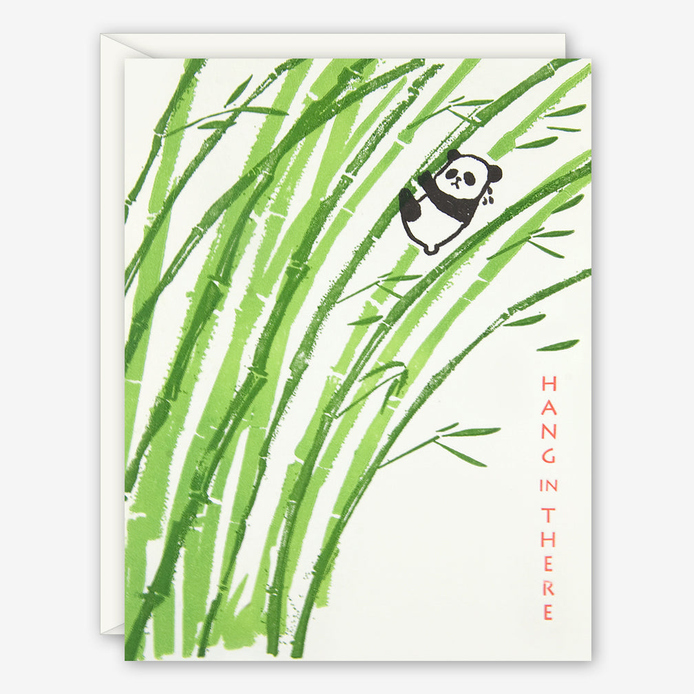 Ilee Papergoods: Thinking of You Card: Panda, Hang In There