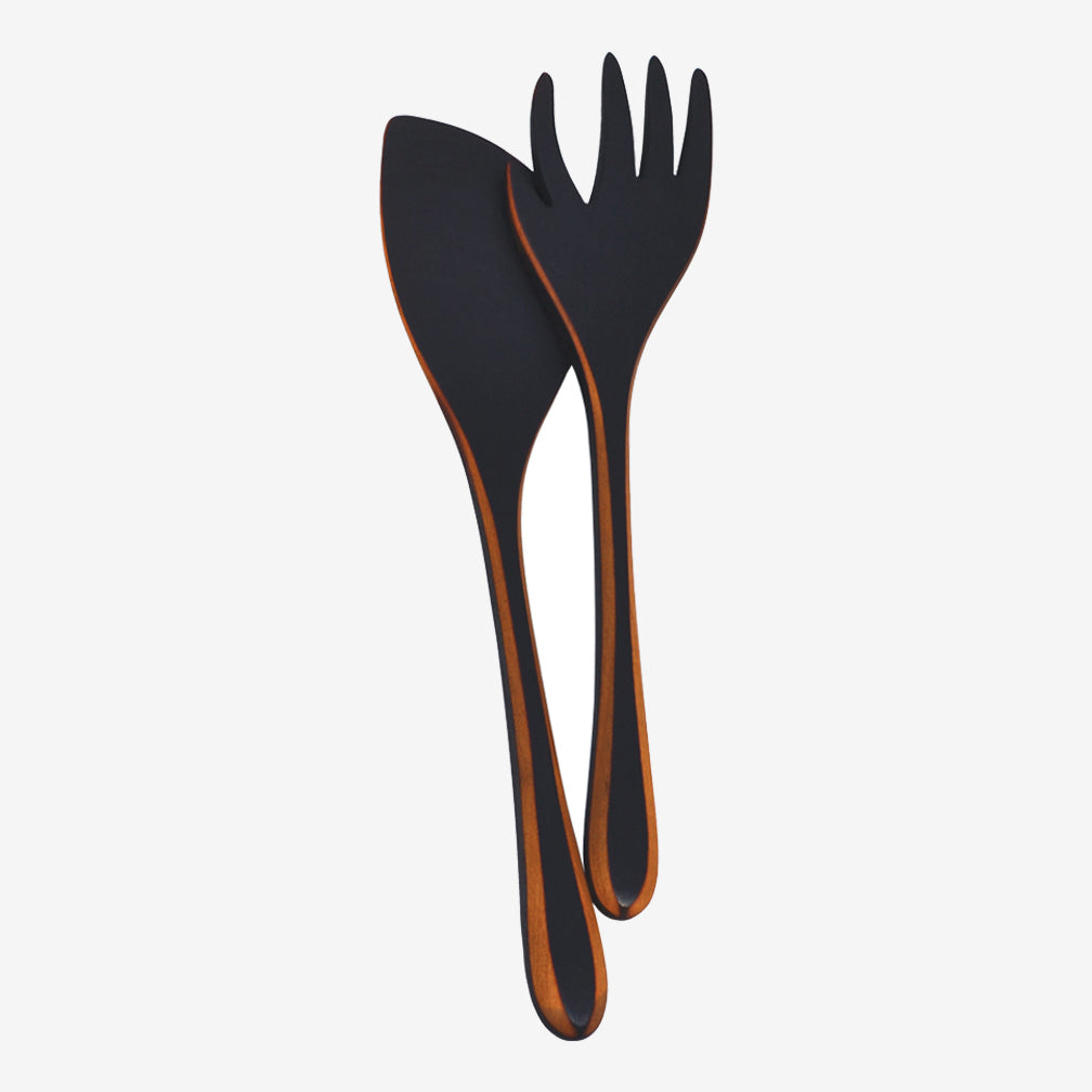 Jonathan’s Spoons: Flame Blackened Forked Salad Set