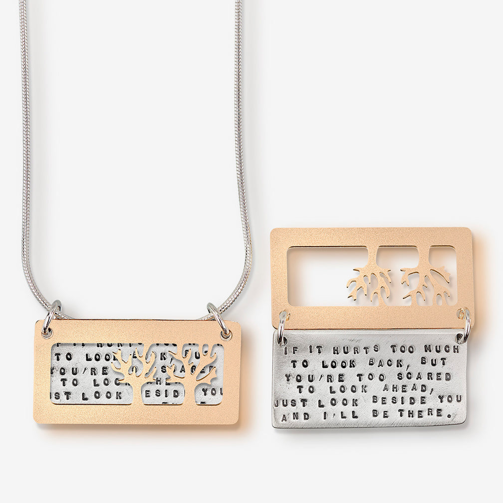 Kathy Bransfield Jewelry: Quote Necklace: I'll Be There