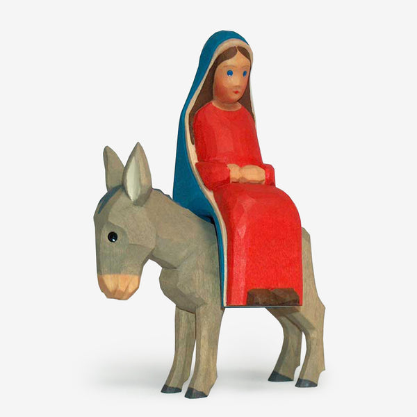 Lotte Sievers-Hahn Nativity: Mary, Pregnant (Donkey Sold Separately)