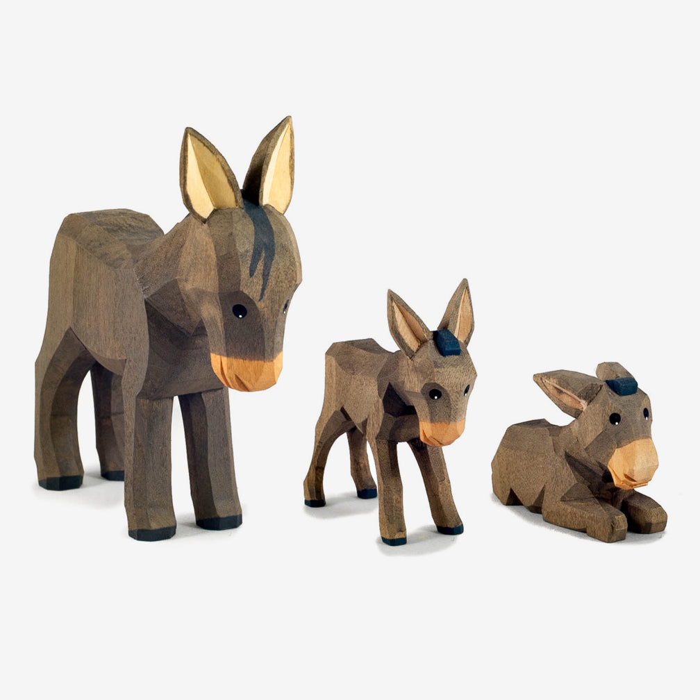 Lotte Sievers-Hahn Nativity: Donkeys