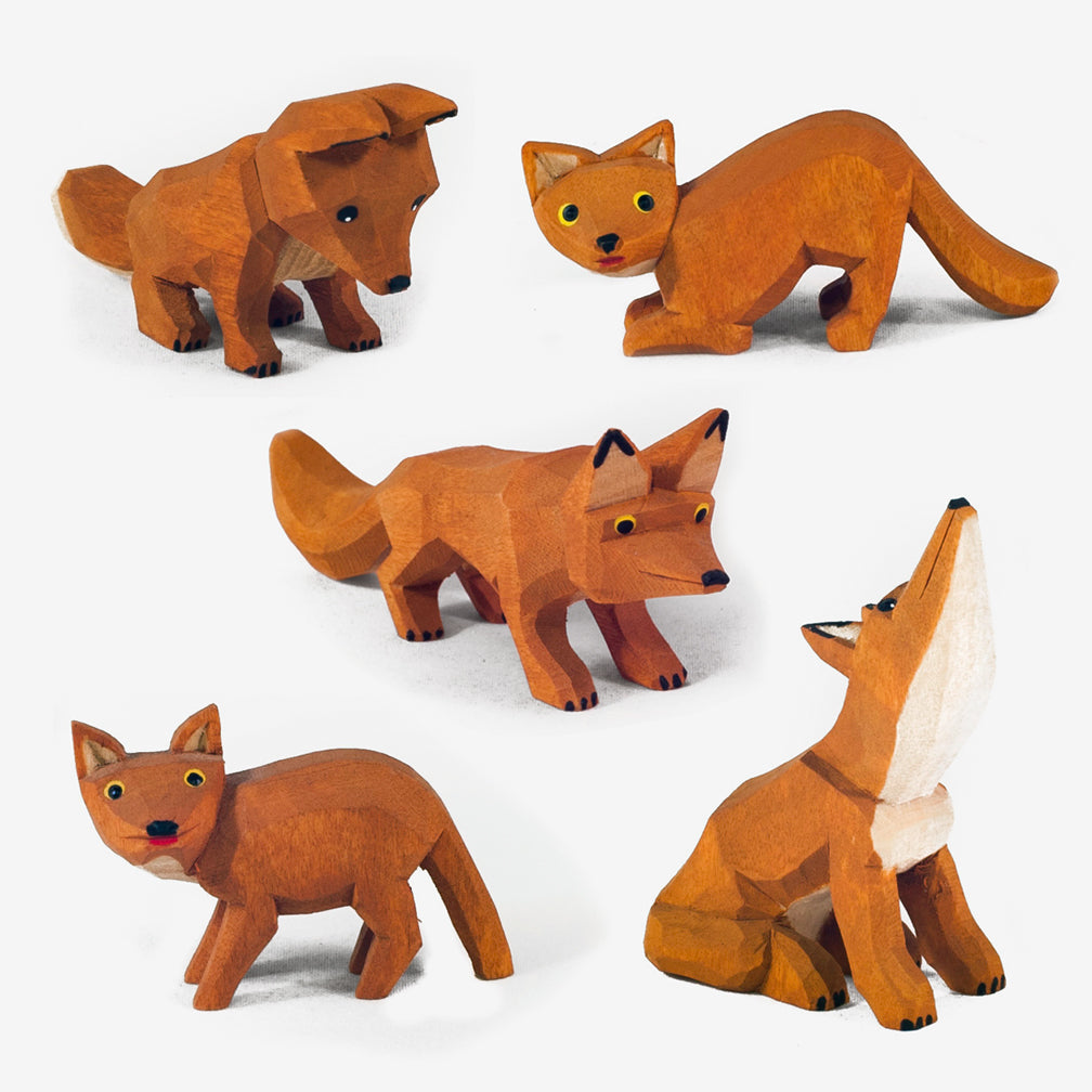 Lotte Sievers-Hahn Nativity: Foxes
