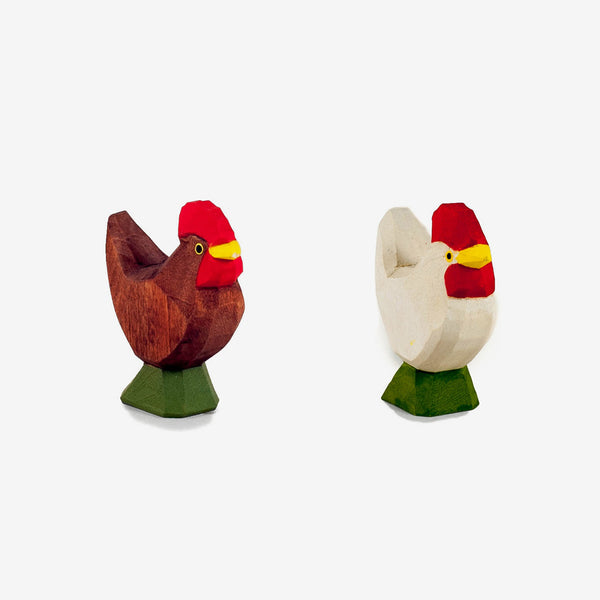 Lotte Sievers-Hahn Nativity: Small Standing Chickens