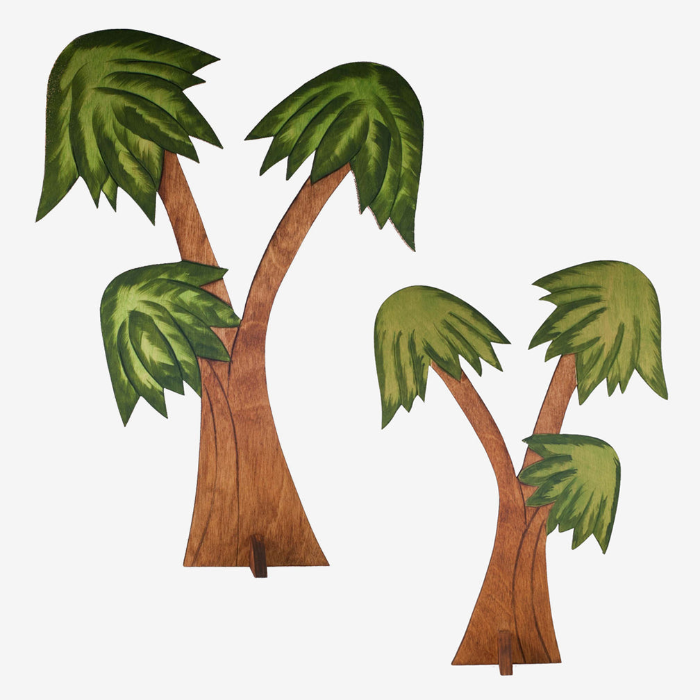 Lotte Sievers-Hahn Nativity: Trio Palm Trees