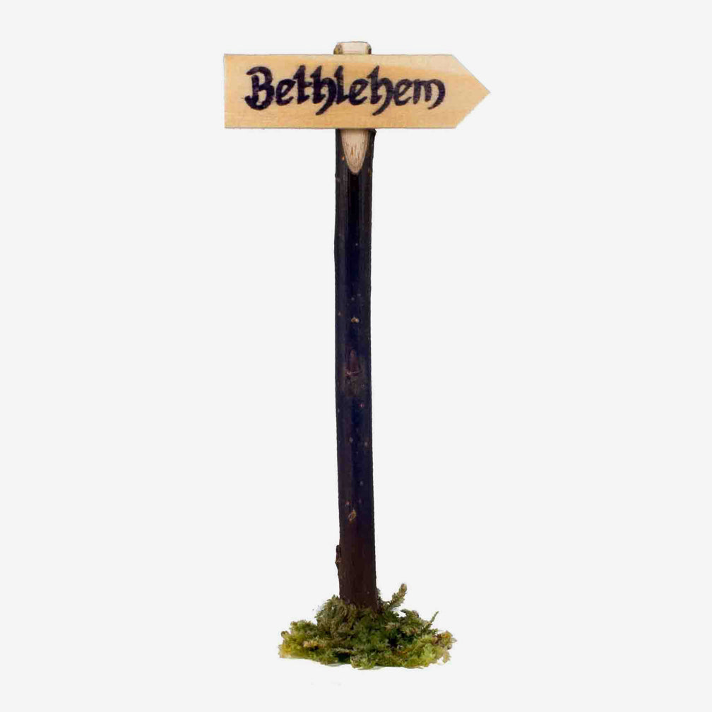 Bethelehem Sign Lotte Sievers-Hahn Nativity: Bethlehem Sign - Helen Winnemore's