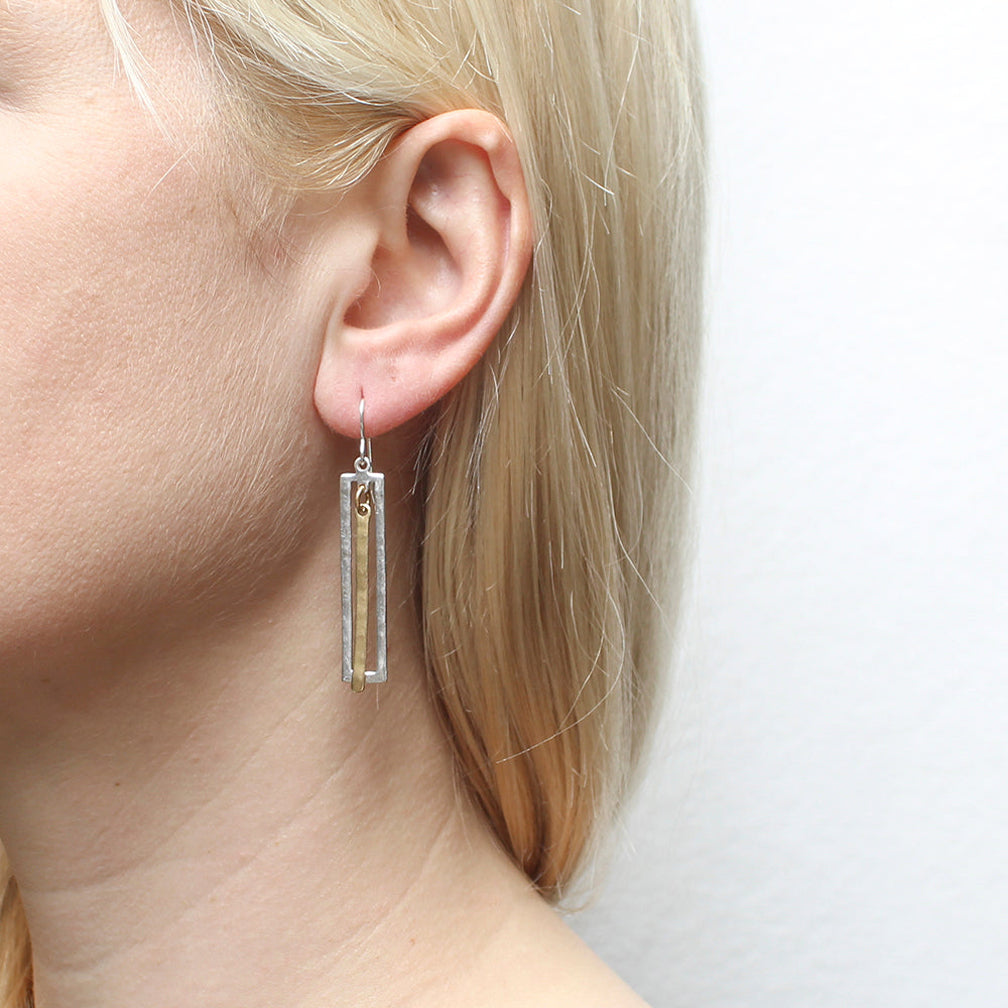 Marjorie Baer Wire Earrings: Frame