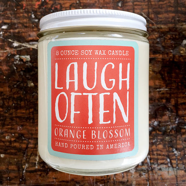 Noon Designs: Soy Candle: Laugh Often