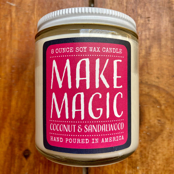 Noon Designs: Soy Candle: Make Magic