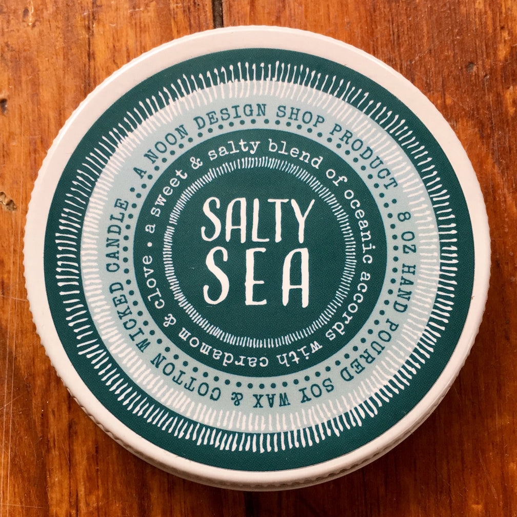 Noon Designs: Soy Candle: Make Waves
