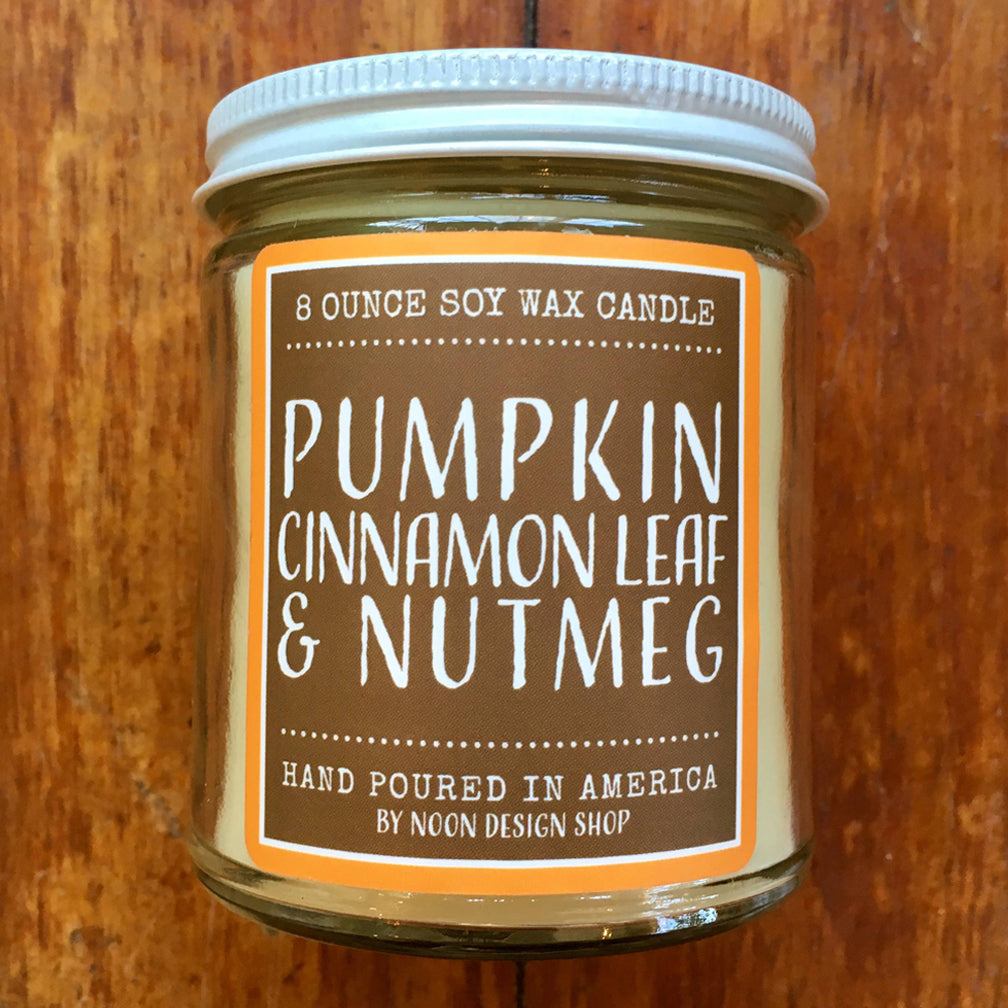 Noon Designs: Soy Candle: Pumpkin