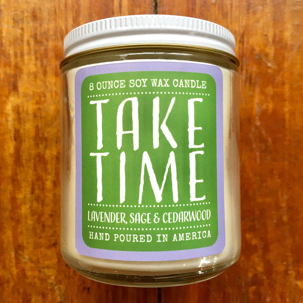 Noon Designs: Soy Candle: Take Time