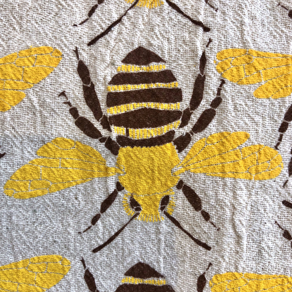 Noon Designs: Tea Towel: Bees