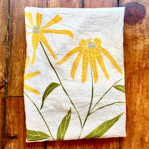 Noon Designs Organic Kitchen Towel / Figs