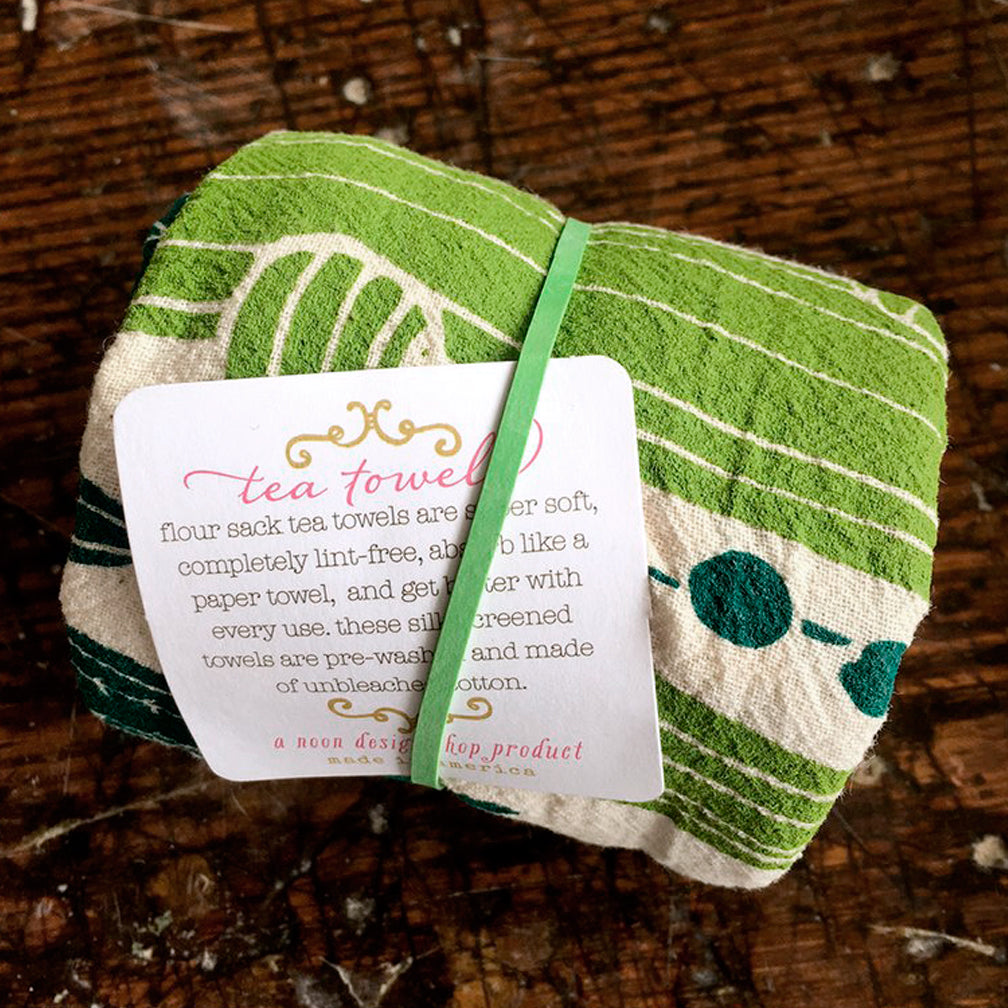 Noon Designs: Tea Towel: Cacti