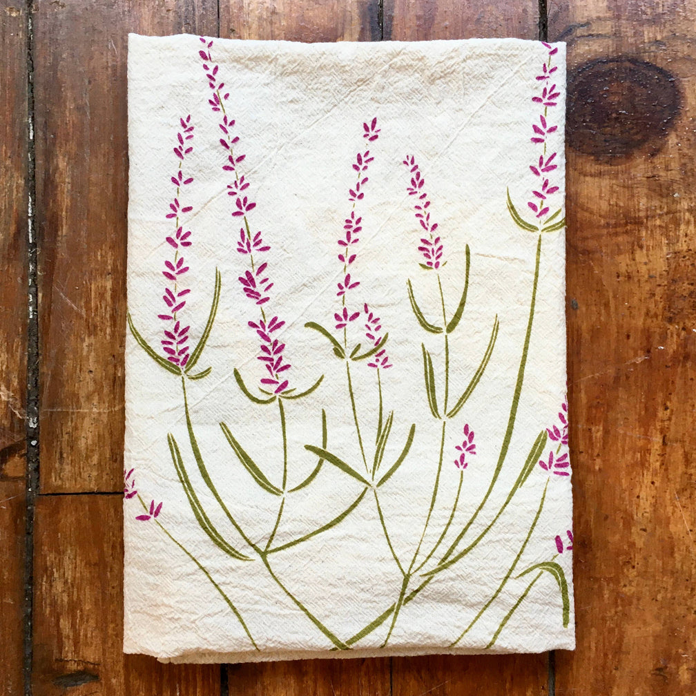 Noon Designs: Tea Towel: Lavender