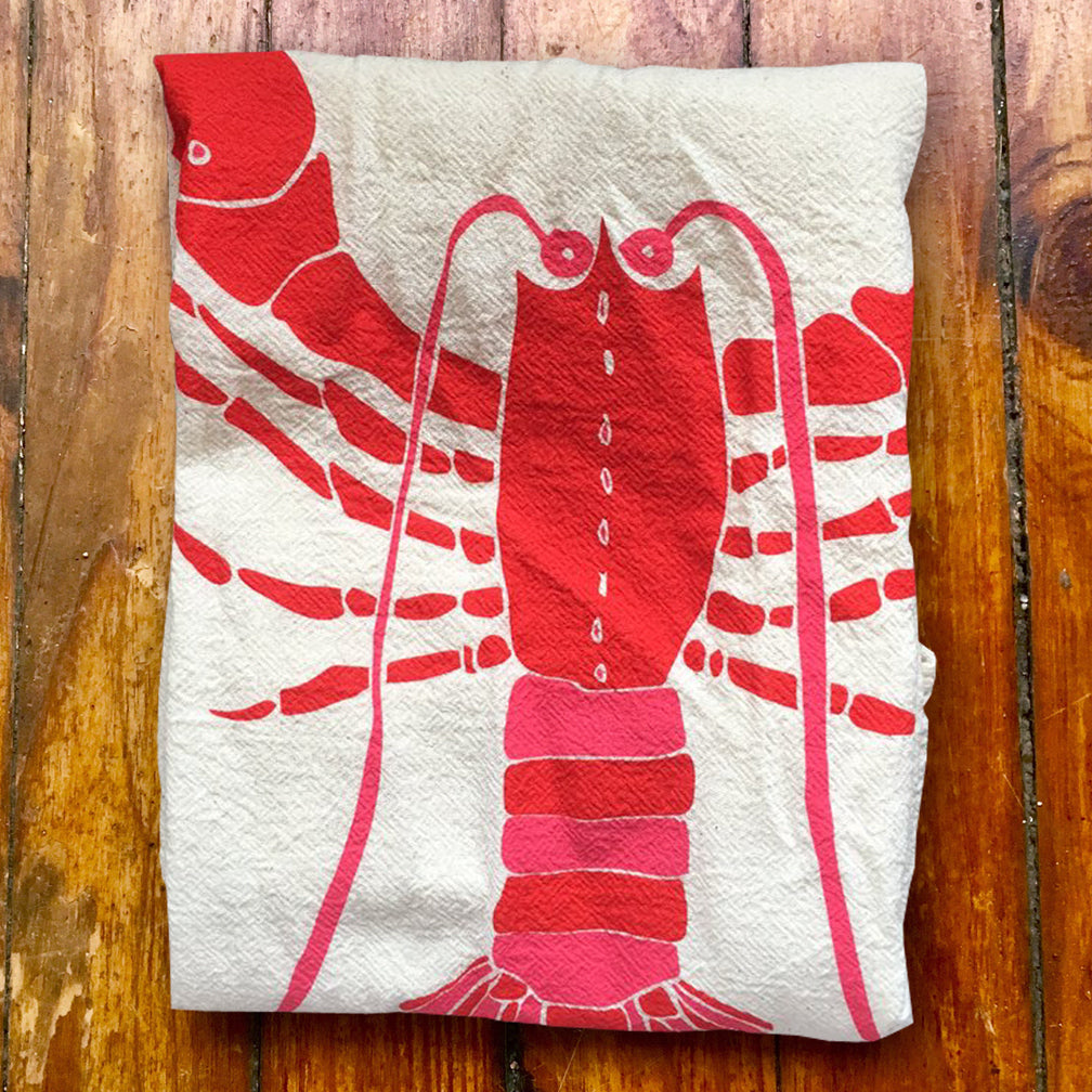 Noon Designs: Tea Towel: Lobster