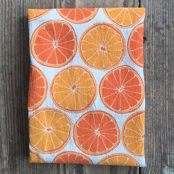 Noon Designs: Tea Towel: Oranges